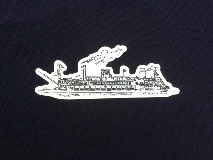 John's Hand-Drawing of Steamboat