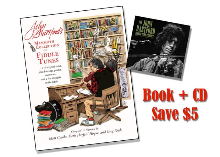 The John Hartford Fiddle Tune Project, Volume 1 - BOOK/CD BUNDLE