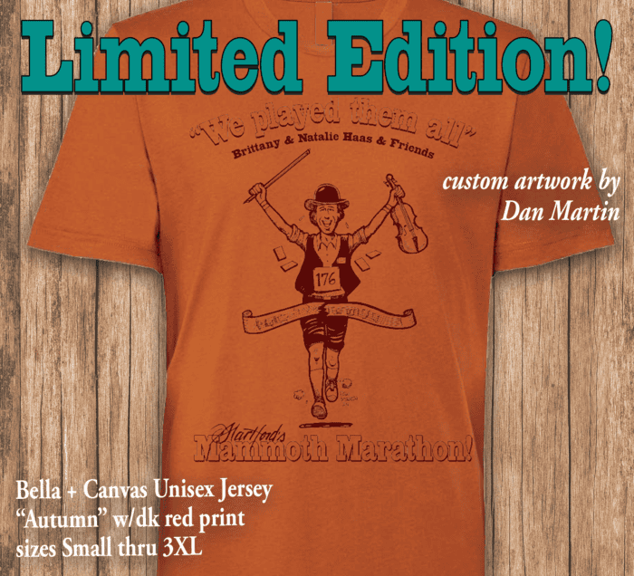 Hartford's Mammoth Marathon! T-shirt--Limited Edition in "Autumn"