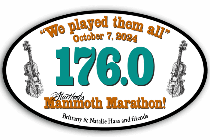 Hartford's Mammoth Marathon! Race Sticker--176.0