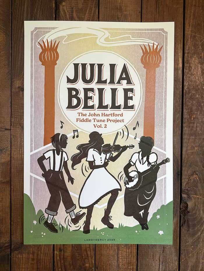 "Julia Belle" Letterpress Print--limited edition!